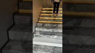 led stair lights led stair lighting kit  KOMIGAN [upl. by Anayhd]