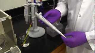 Pipette Calibration and Cleaning [upl. by Rocray]