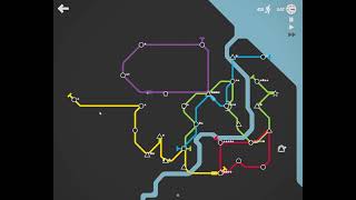 Mini Metro  Shanghai Map 18 [upl. by Dercy]