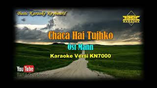 Chaha Hai Tujhko OST Mann KaraokeLyricsNo Vocal  Version BKKKN7000 [upl. by Doti]