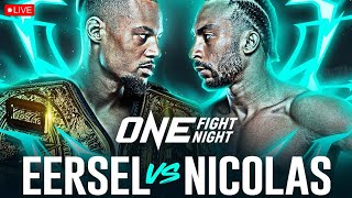 ONE Fight Night 25 Nicolas vs Eersel 2 Live Stream [upl. by Faun254]