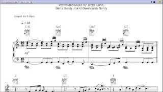 To Be Loved  Piano Sheet Music [upl. by Ellecrag]