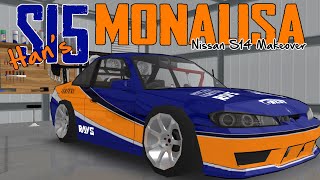 Making Hans S15 Mona Lisa in FR Legends  FR Legends v024 Custom Livery amp Car Make Over [upl. by Secunda]