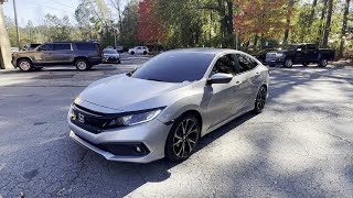 2019 Honda Civic Sedan Sport Marietta East Cobb West Hampton Fair Oaks Powers Park [upl. by Zoubek]