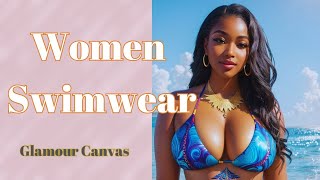 Beauty Black Women in Swimwear [upl. by Nehgaem]