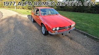 1977 ALFA ROMEO ALFETTA GTV [upl. by Rotkiv]