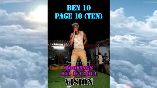 BEN 10 PAGE 10 TEN Vee La Vho Rose 0711642914 VenRap Hip Hop [upl. by Cchaddie]