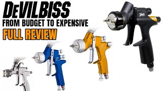 devilbiss spray guns all you need to know in one REVIEW [upl. by Drahsir]