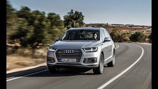 Road Test 2017 Audi Q7 e tron TDI Plug In Hybrid Top Performance [upl. by Eugaet]