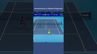 2024 Tokyo Open Doubles Final AoyamaHozumi vs ShibaharaSiegemund 64 76 wta tennis highlights [upl. by Daloris281]