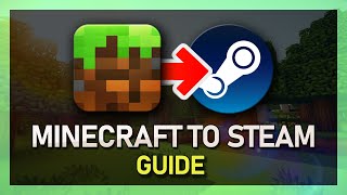 How To Add Minecraft Game To Steam Library  Tutorial [upl. by Erik]