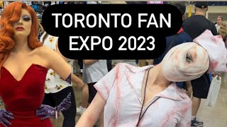 TORONTO FAN EXPO 2023  Behind the Scenes and Celebrites Cosplayers and More [upl. by Ellatnahc]