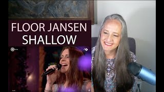 Voice Teacher Reaction to Floor Jansen  Shallow  Beste Zangers 2019 [upl. by Reham]