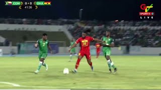 GHANA VS COMOROS01WORLD CUP QUALIFIERSGOALSampHIGHLIGHTS [upl. by Wulfe]