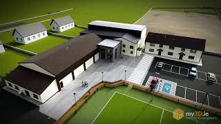 Williamstown GAA  my3Die Architectural Visualisation Ireland [upl. by Tsui130]