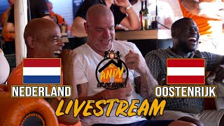 Nederland  Oostenrijk  LIVE Bij Andy Thuis op de Bank Met Royston Drenthe amp Glenn Helder [upl. by Merta]