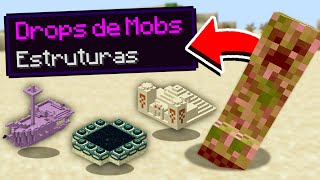 minecraft mas MOBS SÃO LUCKY BLOCKS [upl. by Skelton]