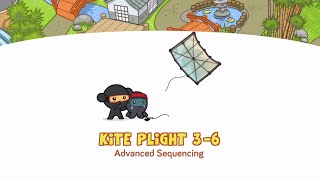 Puzzles Level 36  CodeSpark Academy learn Advanced Sequencing in Kite Plight  Gameplay Tutorials [upl. by Elimaj]