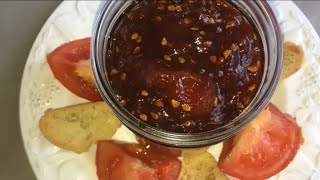 CONFITURE DE TOMATE  مربة طماطم 🍅 [upl. by Nolasba]