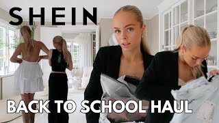 SHEIN BACK TO SCHOOL HAUL [upl. by Weidman]