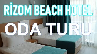 Rizom Beach Hotel Oda Turu  Tesettür Otel  Kumluca  Antalya [upl. by Aitropal]