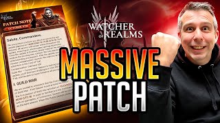 REALLY EXCITING PATCH DROPPING IN A FEW DAYS  Watcher of Realms [upl. by Adnilav]