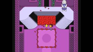 Lets Play Undertale Blind Pacifist  Part 1 Bad Touch Flower [upl. by Anaira]