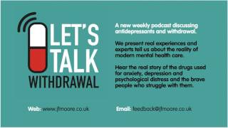 Episode 2 Claire talks about antidepressant withdrawal tapering and ssri discontinuation syndrome [upl. by Anilev]