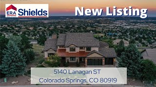 💥New Listing  5140 Lanagan ST Colorado Springs CO 80919 [upl. by Rehpinnej981]