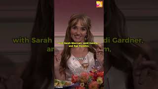 Sabrina Carpenter Reacts to Ariana Grande’s “Espresso” Parody on SNL [upl. by Kelly]