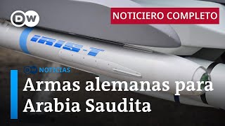 DW Noticias del 10 de enero Alemania pone fin al veto de armas a Arabia Saudita Noticiero completo [upl. by Anavoj]