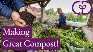 Composting from start to finish in different types of heap Including a ground level wormery [upl. by Constantina]