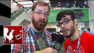 Jack and Ray at E3 2013 Part 2  Rooster Teeth [upl. by Cyrillus578]