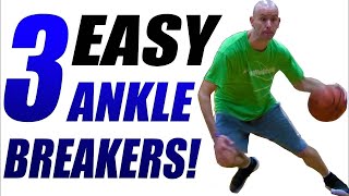 3 EASY Basketball Moves To BREAK ANKLES Crossover Moves Tutorial [upl. by Bowden]