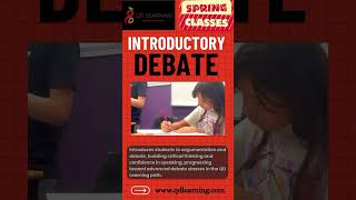 QD Spring Classes  about Introductory Debate in 0010 afterschoolprograms academics lovetolearn [upl. by Loeb]