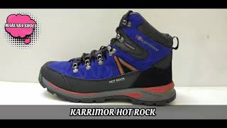 Sepatu OUTDOOR KARRIMOR HOT ROCK MID  100 Terjamin Bagus [upl. by Noemis121]