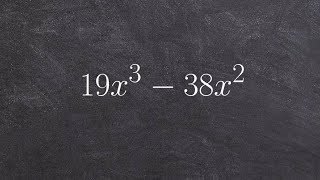 Factoring out the GCF of an expression [upl. by Amalea826]