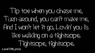 Tiffany Alvord  Tightrope Lyrics [upl. by Shani428]