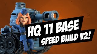 BEST HQ 11 LAYOUT EVER  Boom Beach [upl. by Leifeste]