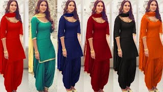 Top Punjabi Suit Designs 2018  Latest Salwar Kameez Design Latest party wear Punjabi Suit Design [upl. by Dareg937]