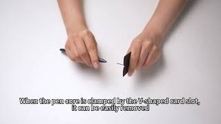 How to replace the pen refill for iFLYTEK AINOTE [upl. by Pang896]