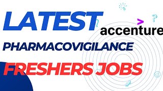 Accenture Hiring Freshers  Degree in Life sciences Pharmacy pharmacovigilance pharmajobalert [upl. by Elleyoj]