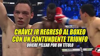 Julio César Chávez Jr DERROTÓ a Uriah Hall [upl. by Sansone]