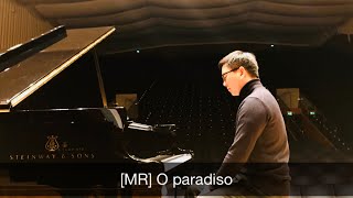 O paradiso karaoke mr instrument piano [upl. by Nnair]