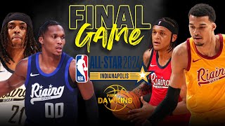 NBA 2024 Rising Stars Final Game Full Highlights 🌟  FreeDawkins [upl. by Aidekal229]