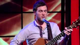 Phillip Phillips Performs Home on Live with Kelly  9412 [upl. by Cirdor958]