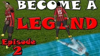 PES 2014 Become A Legend Ep2  PROFESSIONAL DEBUT [upl. by Nothsa709]