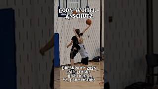 Cody WoitelAnschutz Breakdown 2024 Fall League Highlights vs Farmington piratesbasketball [upl. by Mauldon]