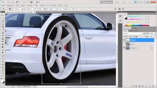 FELGEN WECHSELN  Photoshop Tutorial German  Deutsch [upl. by Liddy963]