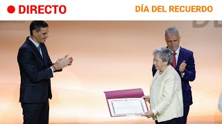 DÍA DEL RECUERDO SÁNCHEZ PRESIDE HOMENAJE A VÍCTIMAS DEL GOLPE MILITAR GUERRA y DICTADURA  RTVE [upl. by Shelah]